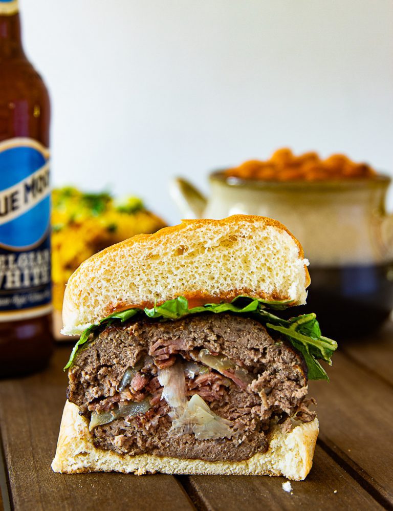 Hungry Mom’s Food Diary by Susan Zayat – Pastrami Stuffed Burgers