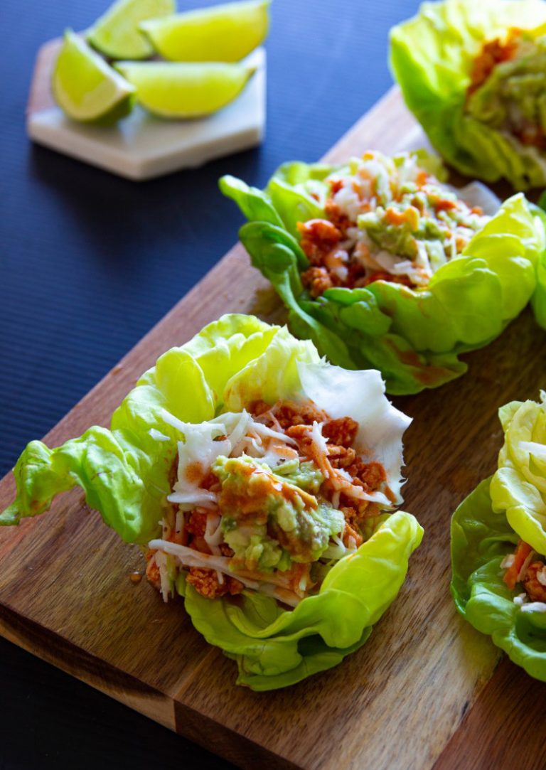 @HungryMom’s Food Diary – Buffalo Chicken Lettuce Wraps