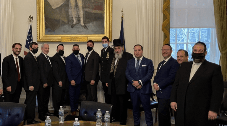 Mayor Adams Hosts Jewish Leaders to Tackle Anti-Semitic Crime