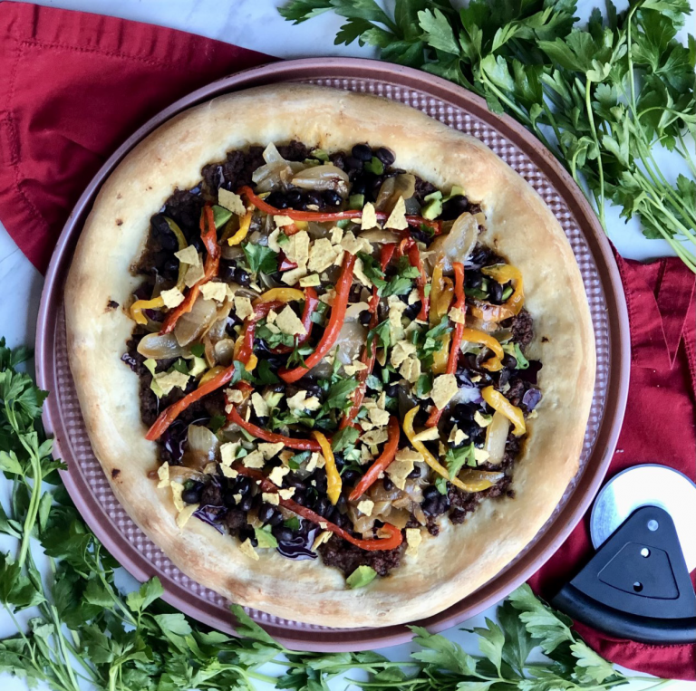 Once Upon a Thyme – Deconstructed Taco Pizza Once Upon a Thyme – Deconstructed Taco Pizza