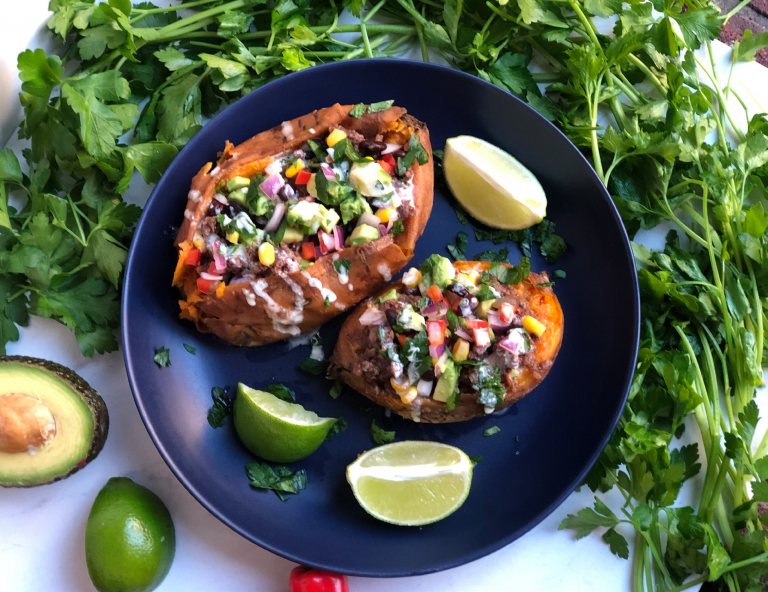 Once Upon a Thyme – Loaded Sweet Potatoes