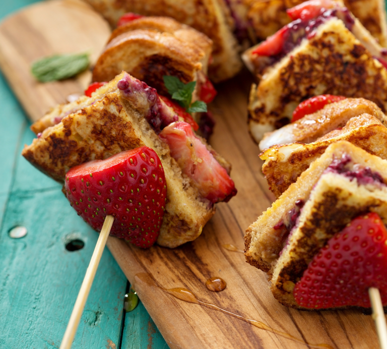 Chef Shiri – French Toast Kebabs