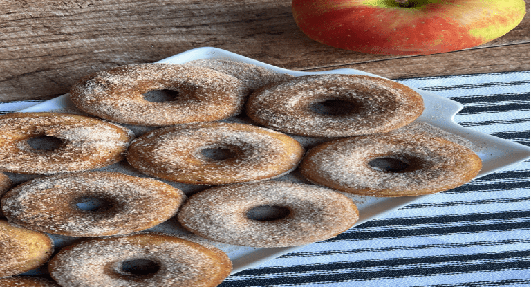 Once Upon a Thyme – Apple Cider Doughnuts