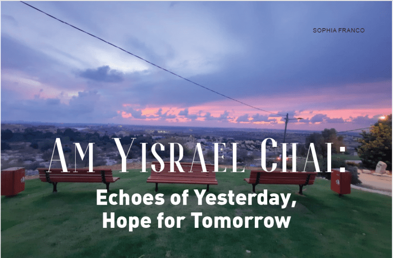 When There Are No Words – Am Yisrael Chai:    Echoes of Yesterday, Hope for Tomorrow