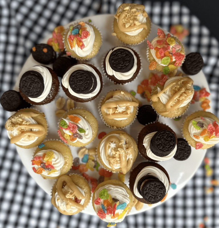 Once Upon A Thyme – Miniature Vanilla Bean Cupcakes