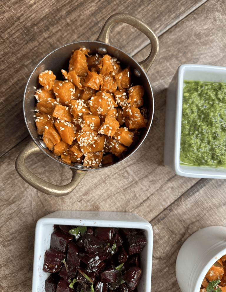 Once Upon A Thyme – Chili Sweet Potato Salad