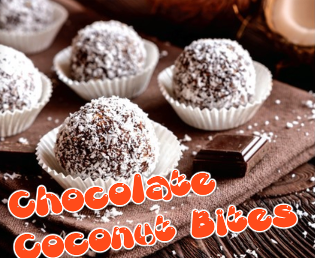 Chef Shiri – Chocolate Coconut Bites