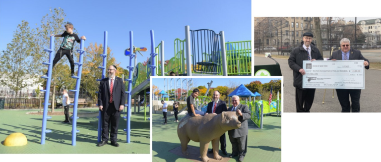 Senator Simcha Felder Unveils Brooklyn’s $10 Million Dream Park