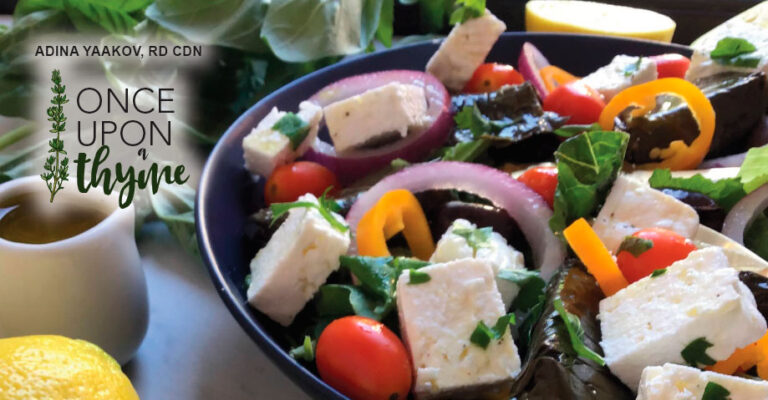 Once Upon A Thyme – Greek Feta Salad