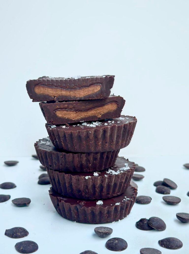 Once Upon A Thyme – Dark Chocolate Almond Butter Cups
