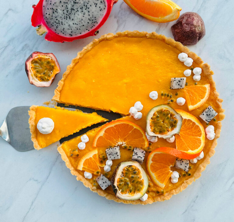 Once Upon A Thyme – Passion Fruit Tart