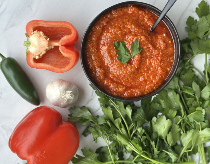 Once-Upon-A-Thyme---Roasted-Red-Pepper-Dip