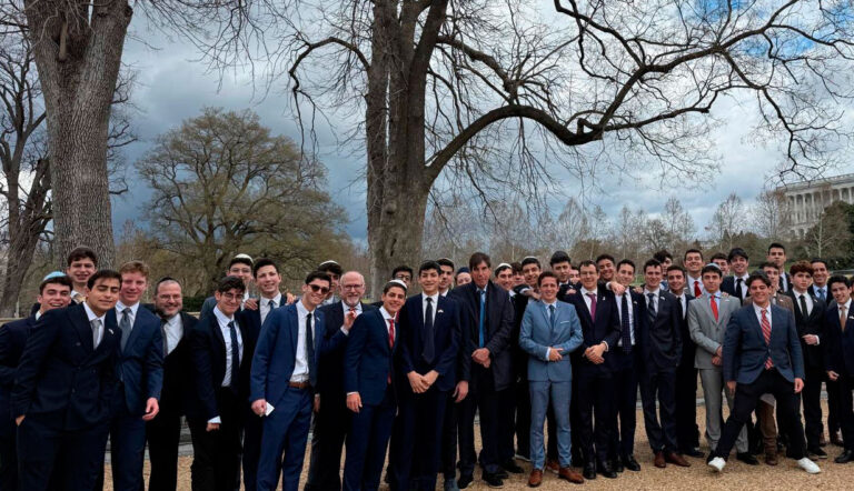 Yeshivah Flatbush High School Students Advocate for Israel in Washington, D.C.